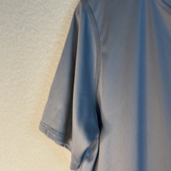 Speedo Men Swim Shirt rash guard UPF Short Sleeve Regular Fit gray new - Picture 4 of 9